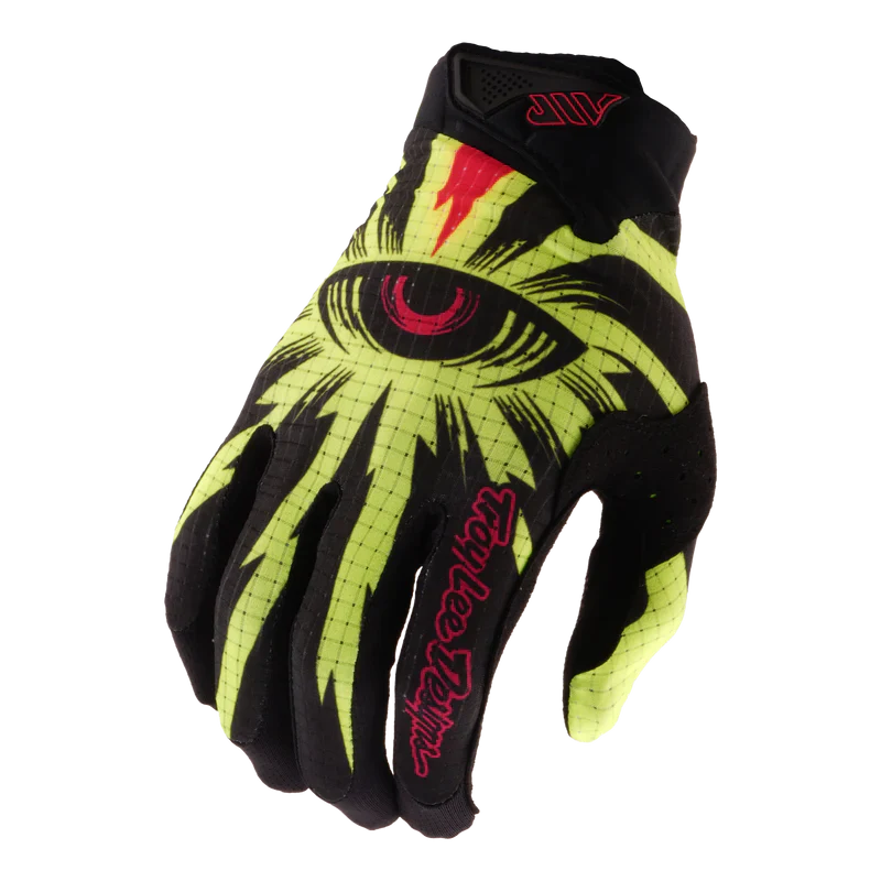 Rękawice juniorskie TROY LEE DESIGNS AIR CYCLOPS czarny/żółty