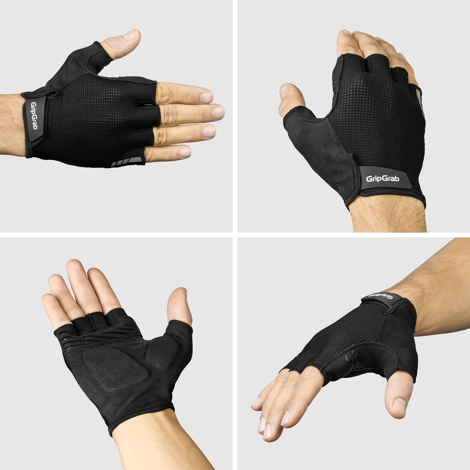 Rękawice krótkie GRIPGRAB EXPLR RC MAX czarne - Image 8