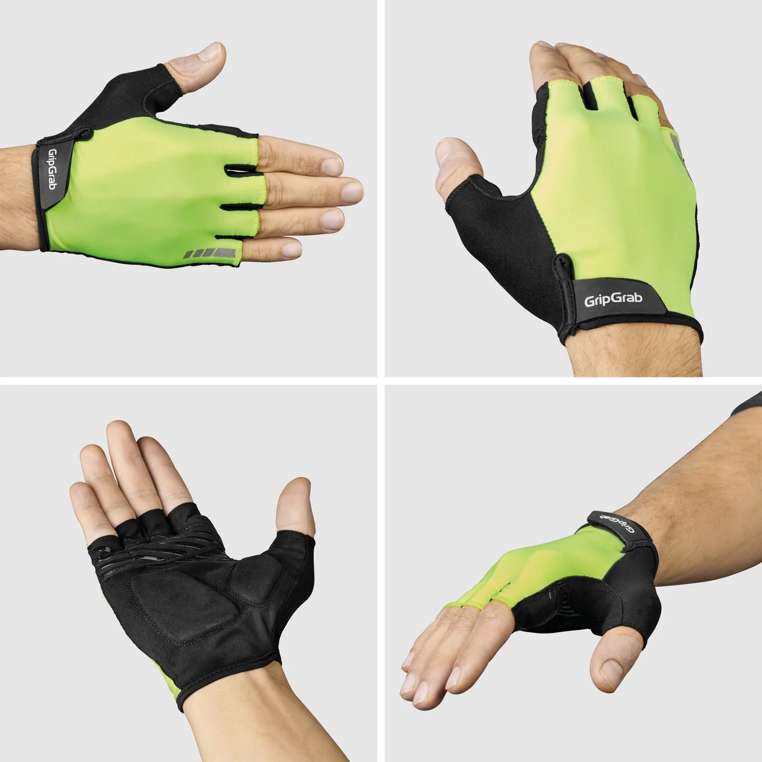 Rękawice krótkie GRIPGRAB RIDE RC MAX żółte - Image 6