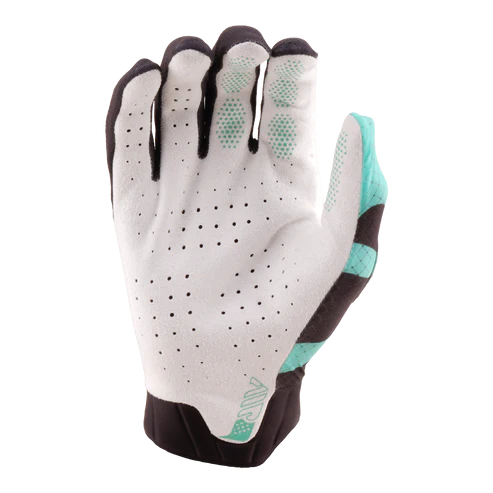 Rękawice TROY LEE DESIGNS AIR CYCLOPS Carbon/Real Teal - Image 2