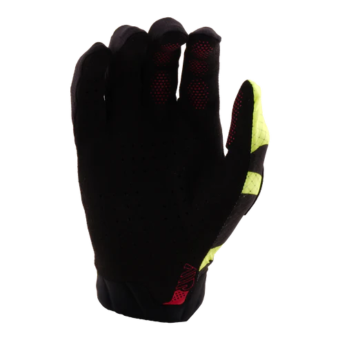 Rękawice TROY LEE DESIGNS AIR CYCLOPS czarny/żółty - Image 2