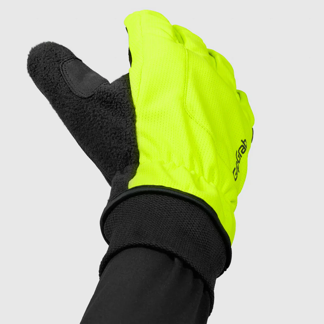 Rękawice WINDSTER 2 WINDPROOF WINTER GRIPGRAB żółte - Image 3