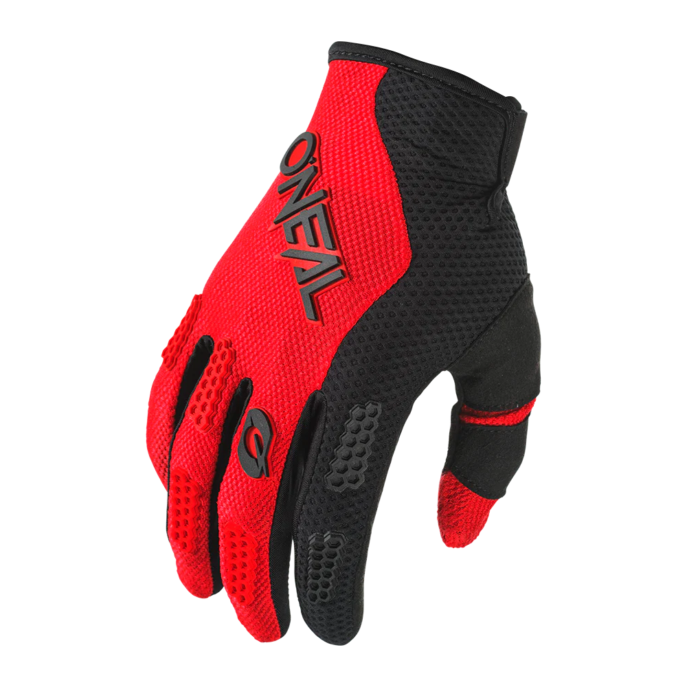 Rękawiczki O'NEAL ELEMENT RACEWEAR czarny/czerwony