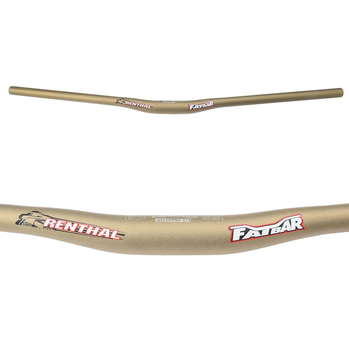 RENTHAL FATBAR DH Rise 10mm 800mm Gold Hanger - Image 2