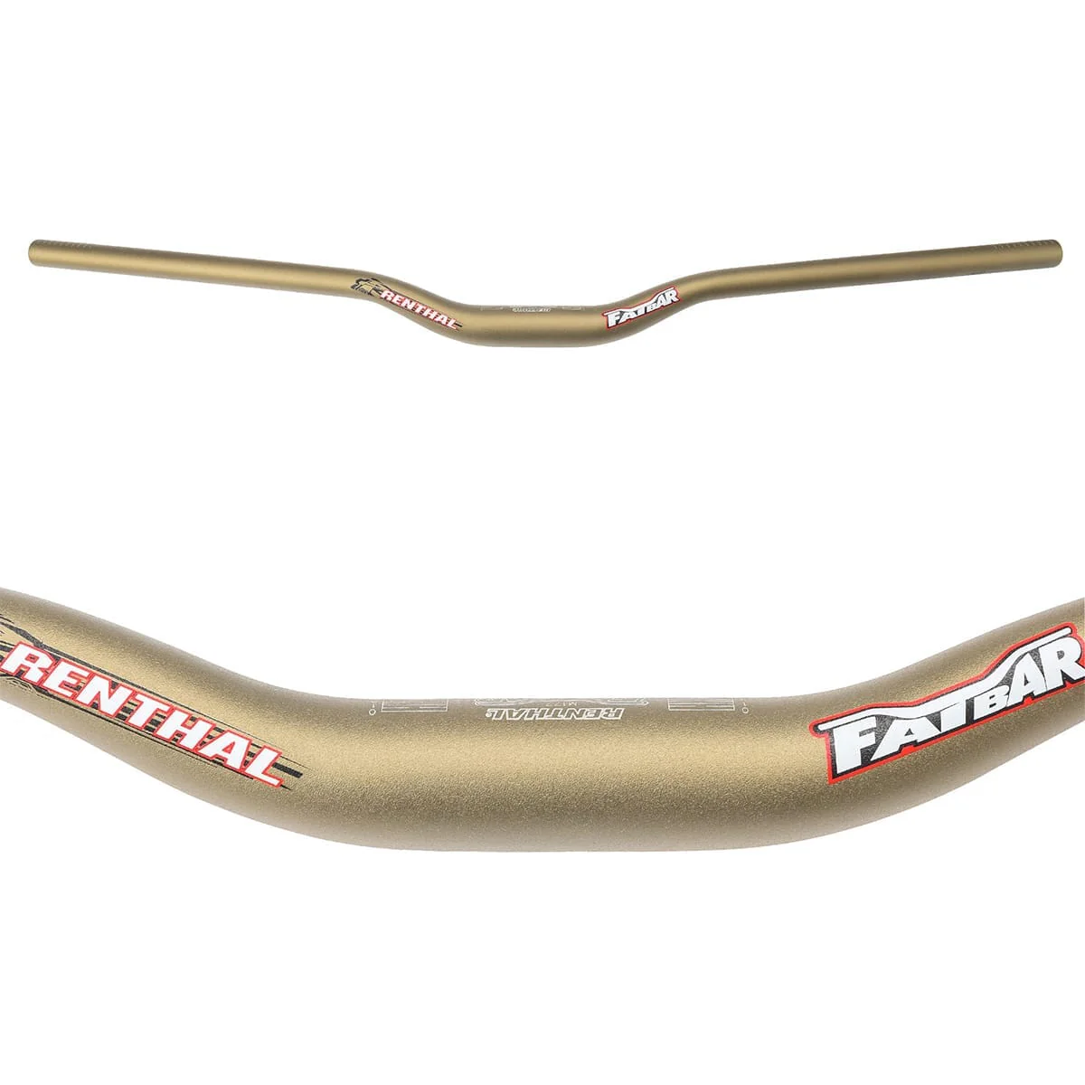 RENTHAL FATBAR DH Rise 30mm 800mm Gold Hanger - Image 2