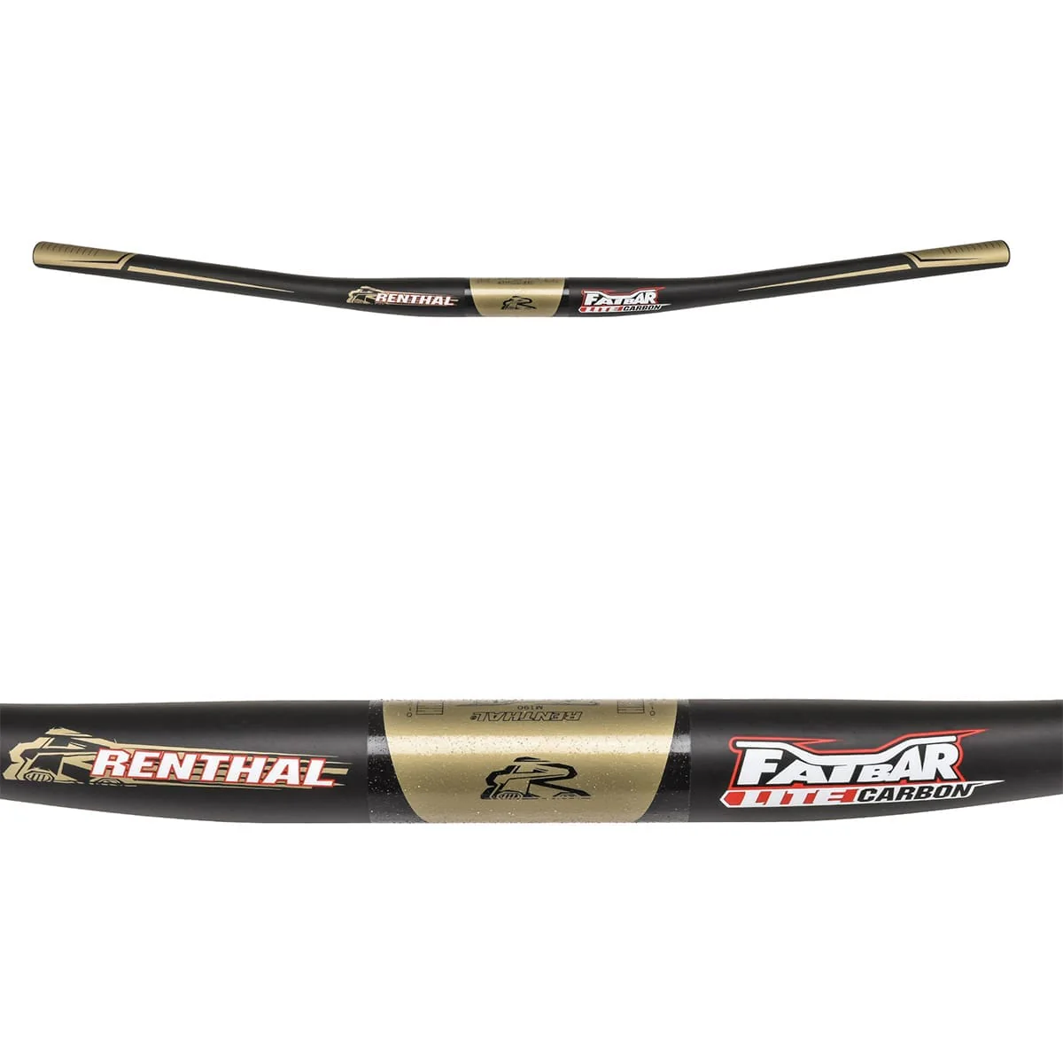 RENTHAL FATBAR LITE Carbon Rise Flat Hanger 780mm czarny - Image 2