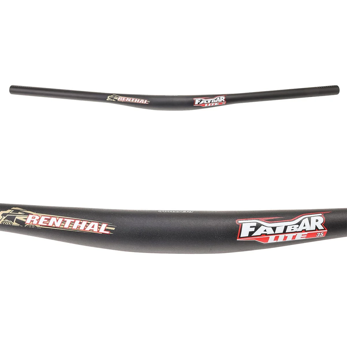 RENTHAL FATBAR LITE Rise 10mm Hanger 760mm czarny - Image 2