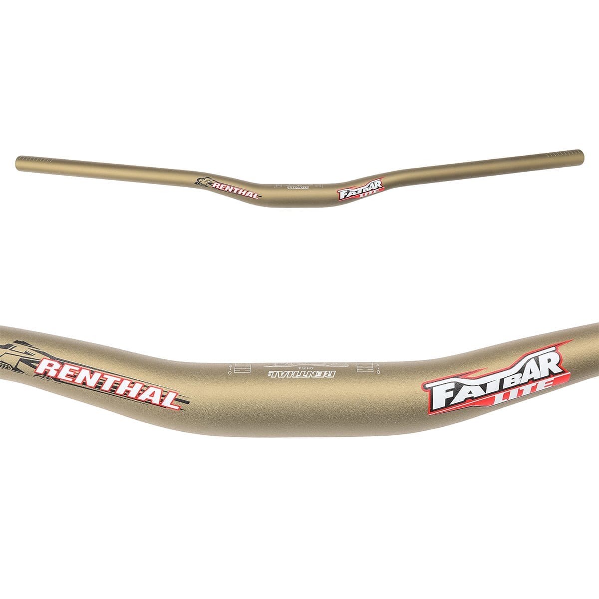 RENTHAL FATBAR LITE Rise 20mm 760mm Gold Hanger - Image 2