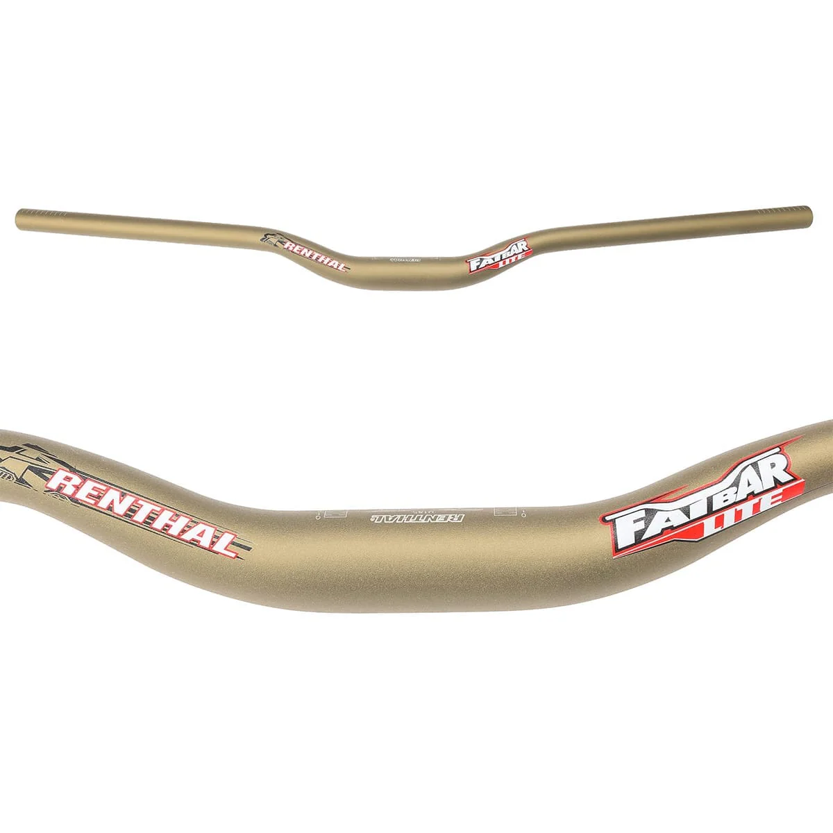 RENTHAL FATBAR LITE Rise 30mm 760mm Gold Hanger - Image 2