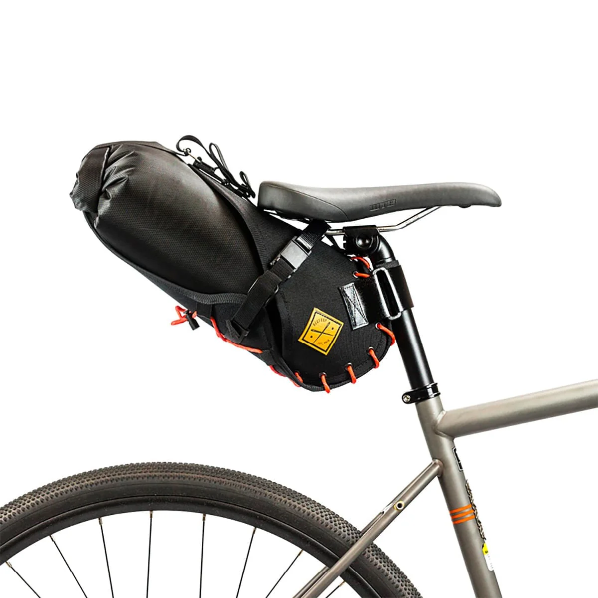 RESTRAP SADDLE BAG 8 L Orange + DRY BAG 8 L