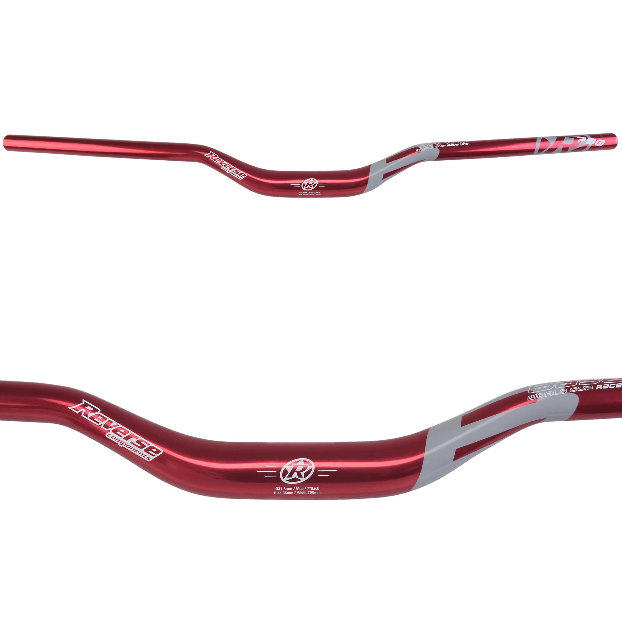 REVERSE COMPONENTS BASE Rise 35mm Hanger 790mm Red