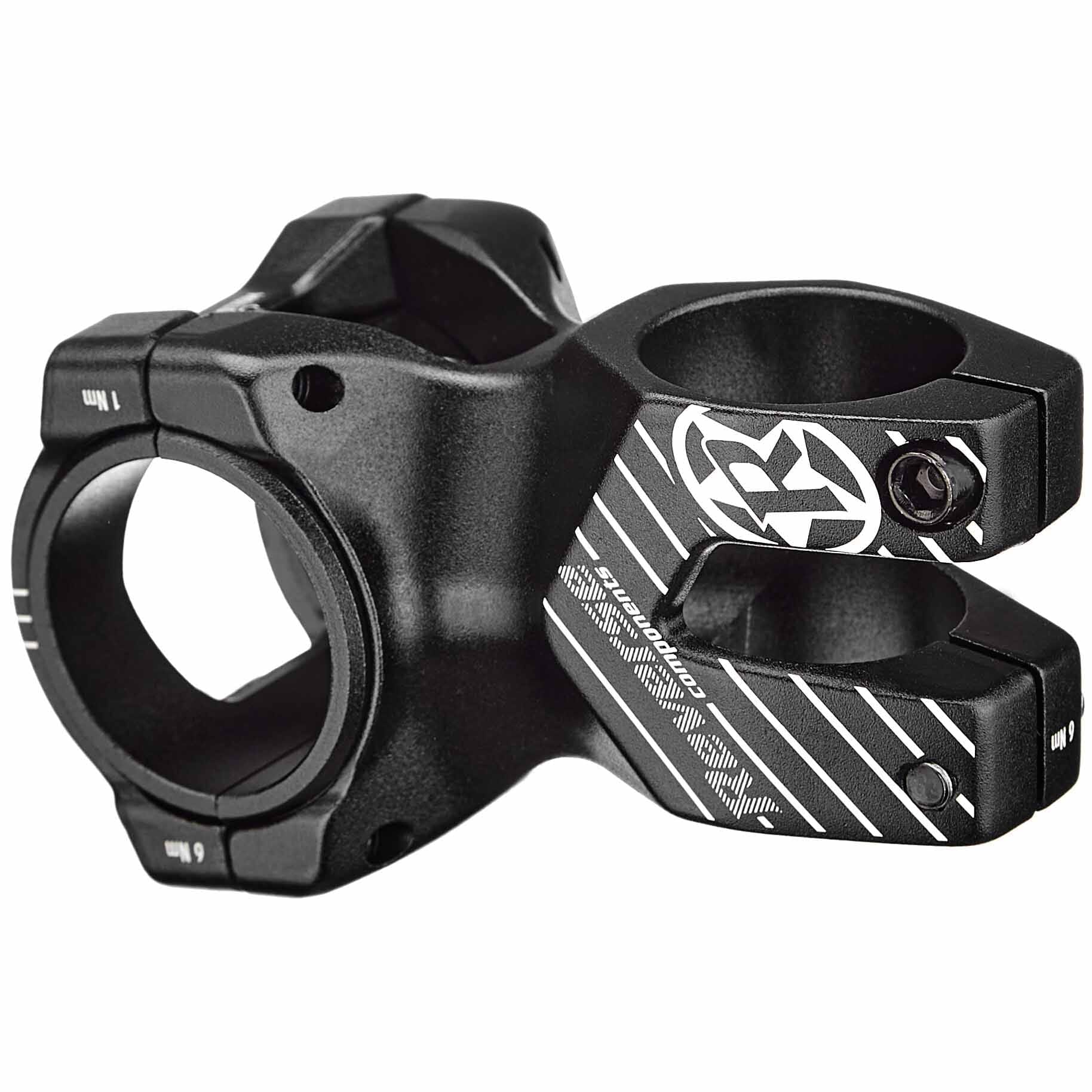 REVERSE COMPONENTS BLACK ONE D-2 Stem Black/White - Image 4