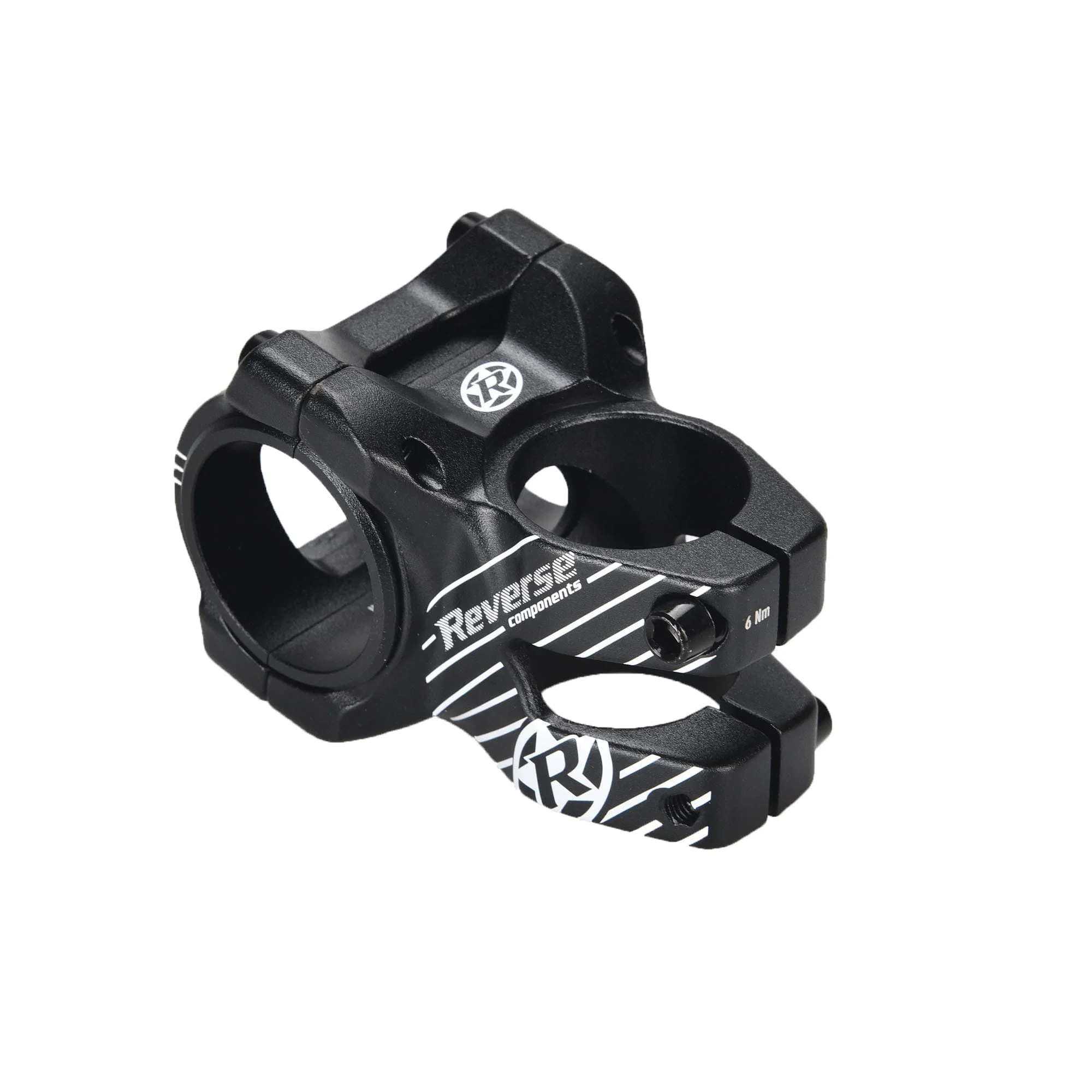 REVERSE COMPONENTS BLACK ONE D-2 Stem Black/White - Image 5