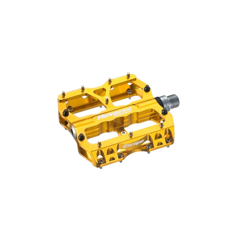 REVERSE COMPONENTS Płaskie pedały ESCAPE Gold