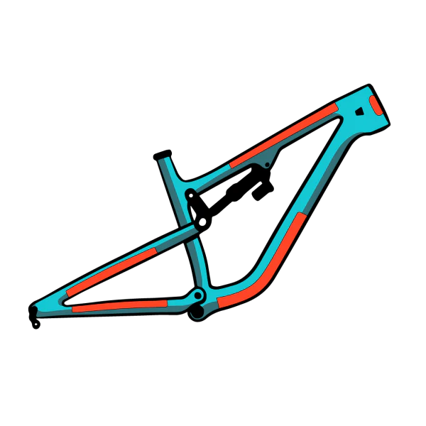 RIDE WRAP ESSENTIAL Adhesive Frame Protector Matowe wykończenie