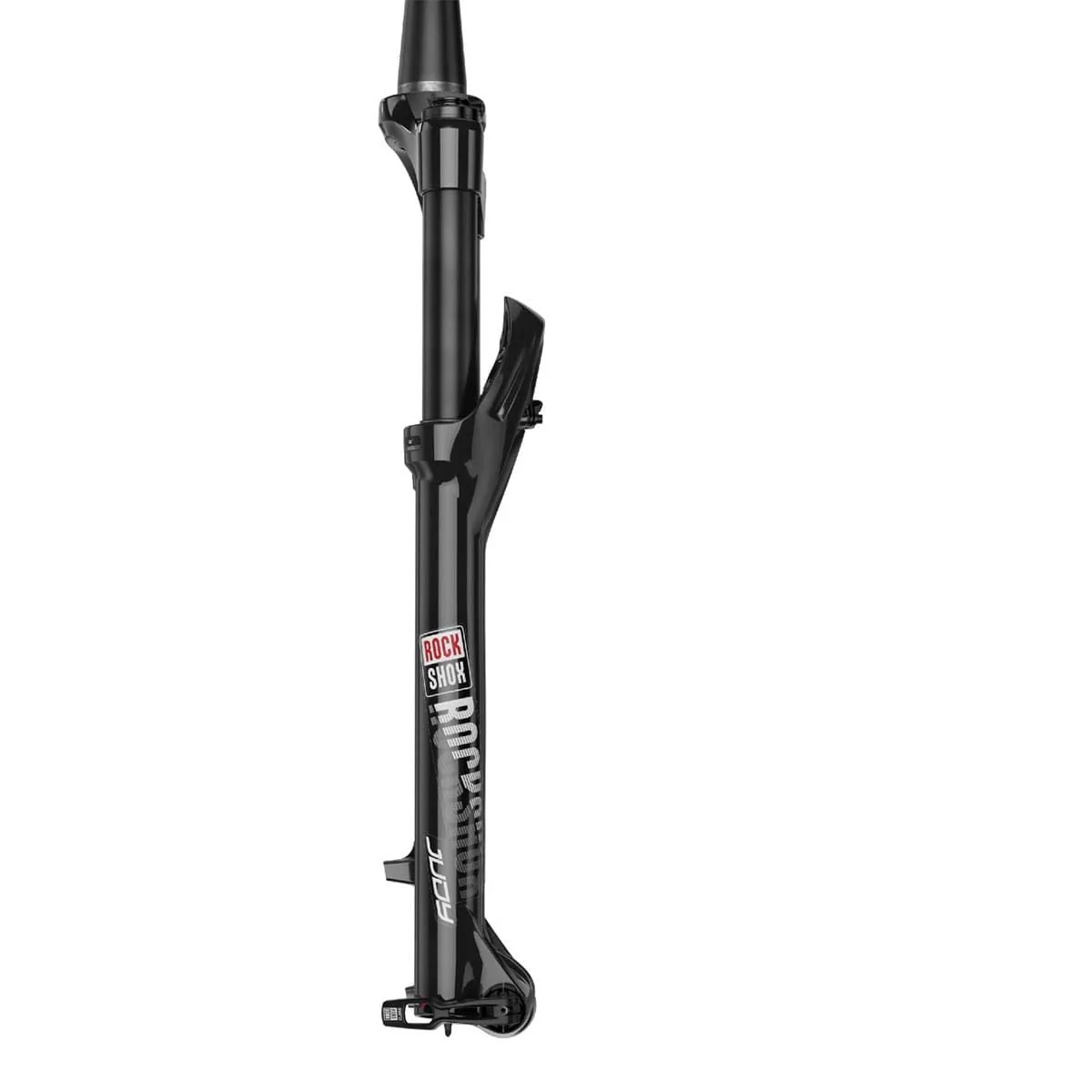 ROCKSHOX JUDY SILVER TK REMOTE 27.5 SoloAir Tapered Fork Axle 15x110 mm Boost Black - Image 2