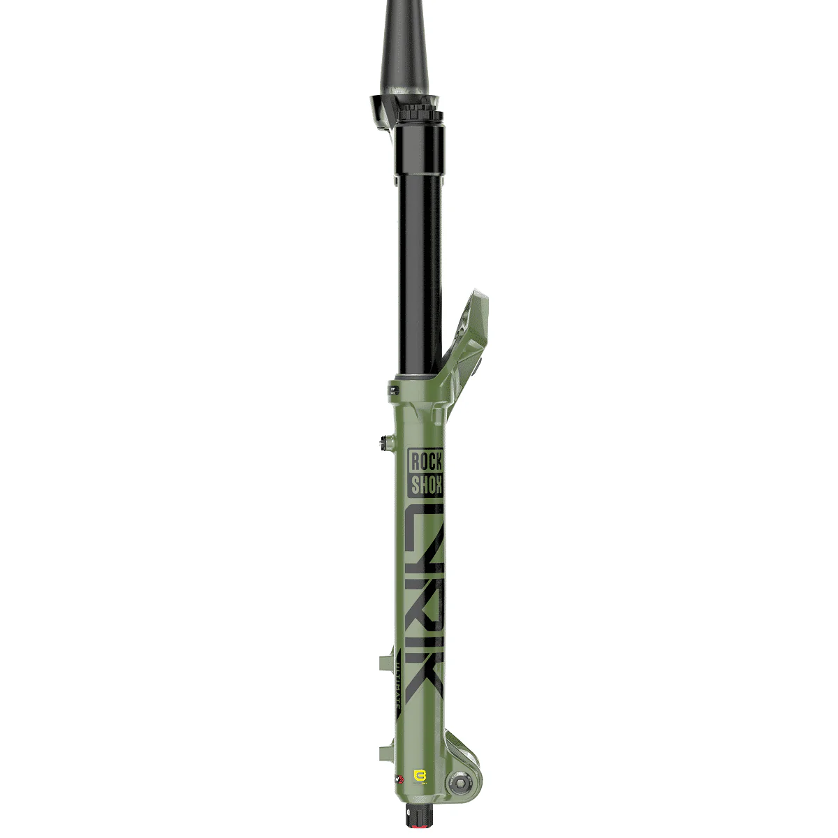 ROCKSHOX LYRIK ULTIMATE CHARGER 3 RC2 27.5 DebonAir Oś widelca stożkowego 15x110 mm Boost Green - Image 3