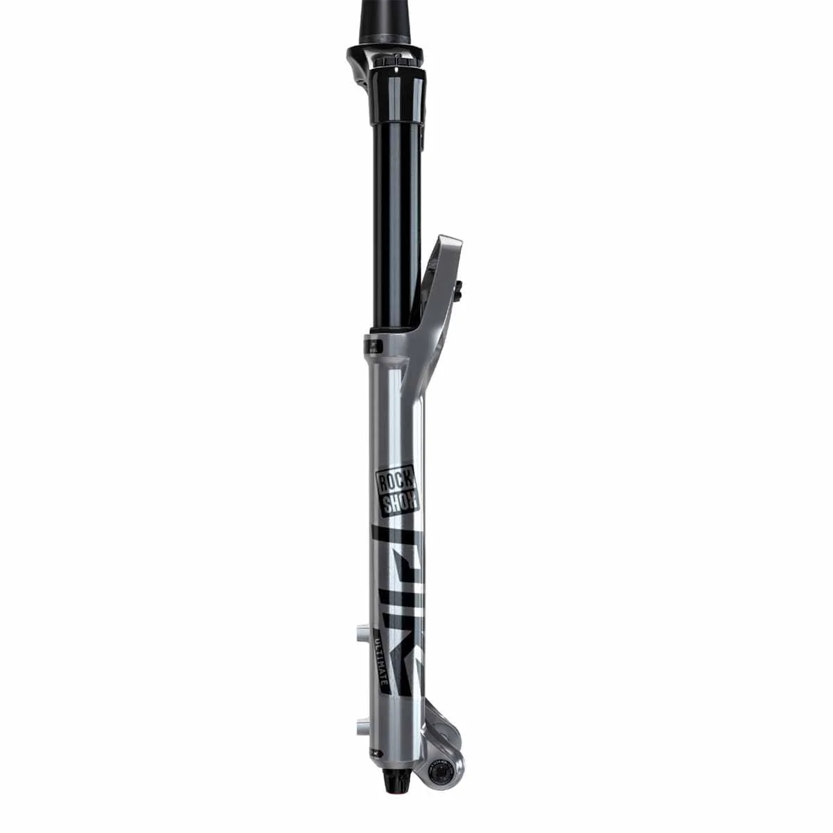 ROCKSHOX PIKE ULTIMATE CHARGER 2.1 RC2 27.5 DebonAir Oś widelca stożkowego 15x110 mm Boost Silver - Image 2