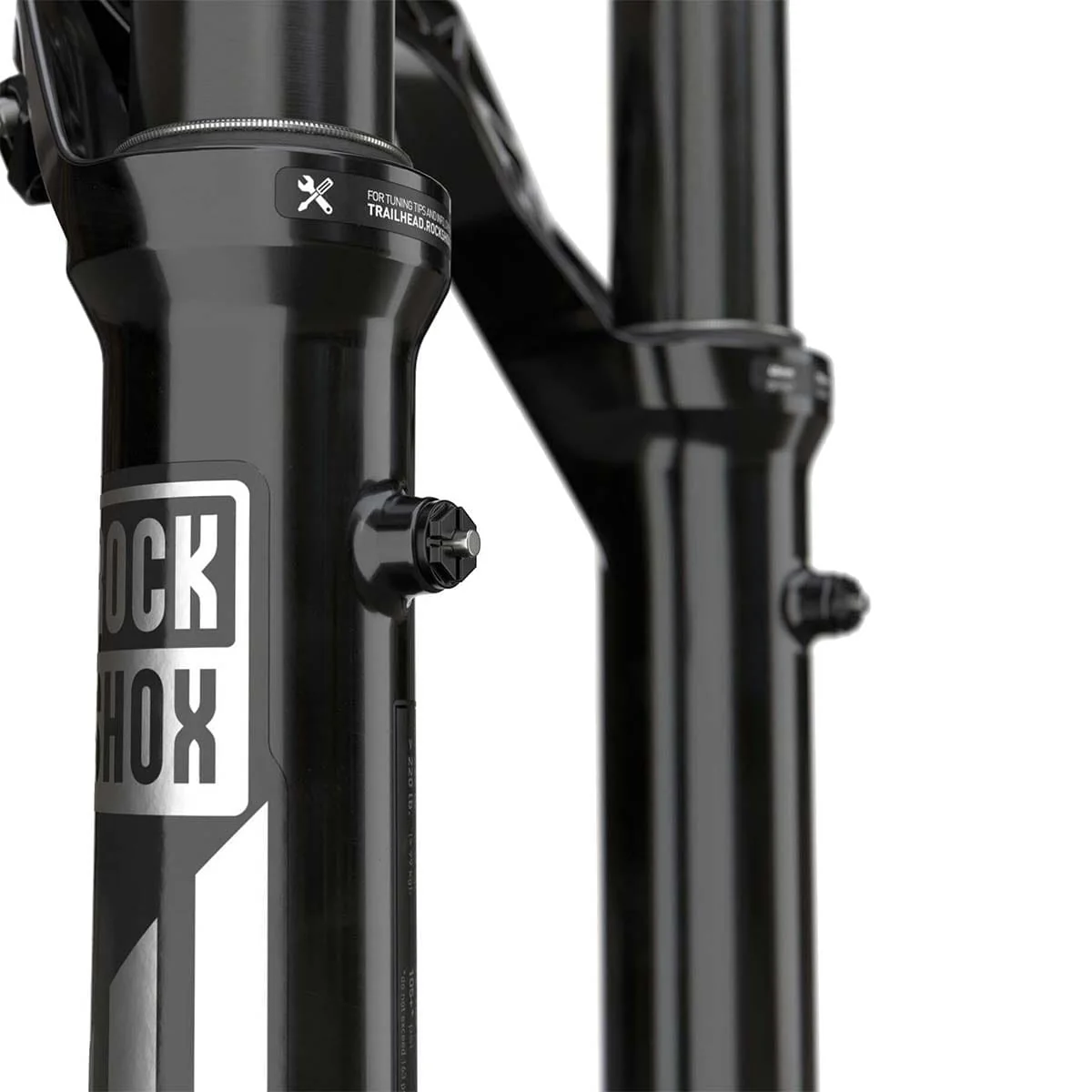 ROCKSHOX PIKE ULTIMATE CHARGER 3 RC2 27.5 DebonAir+ Tapered Fork Axle 15x110 mm Boost Black - Image 3