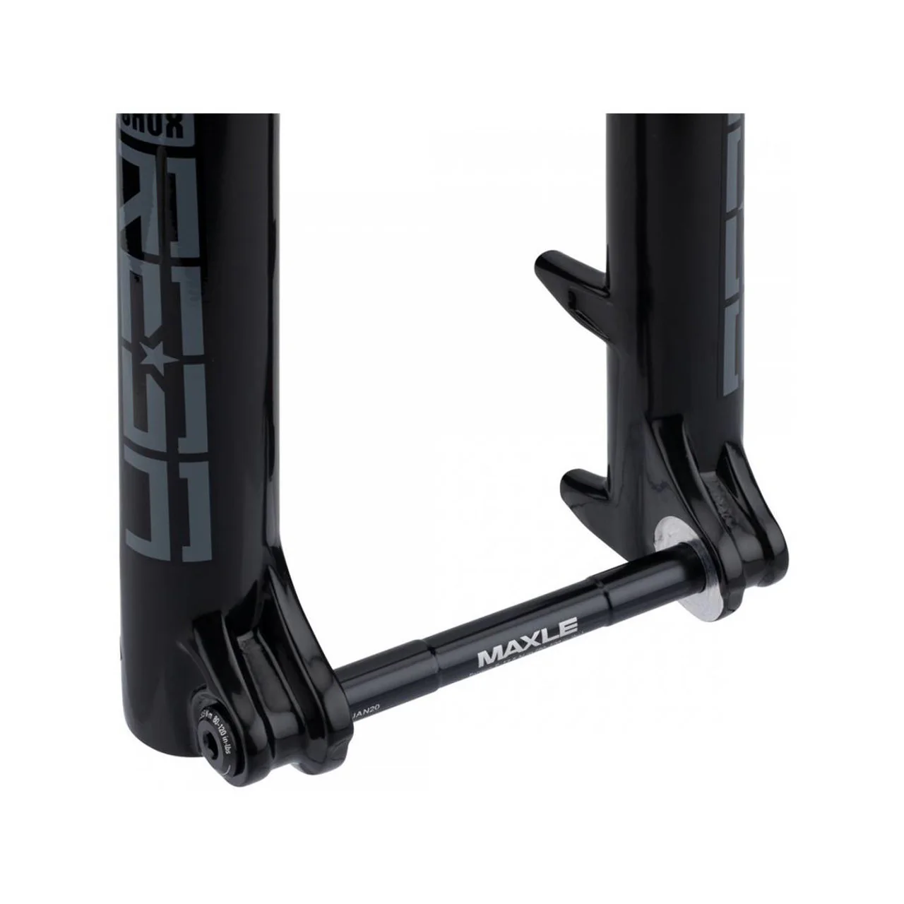 ROCKSHOX REBA RL 29 SoloAir Remote Tapered Fork Axle 15x110mm Boost Black - Image 6