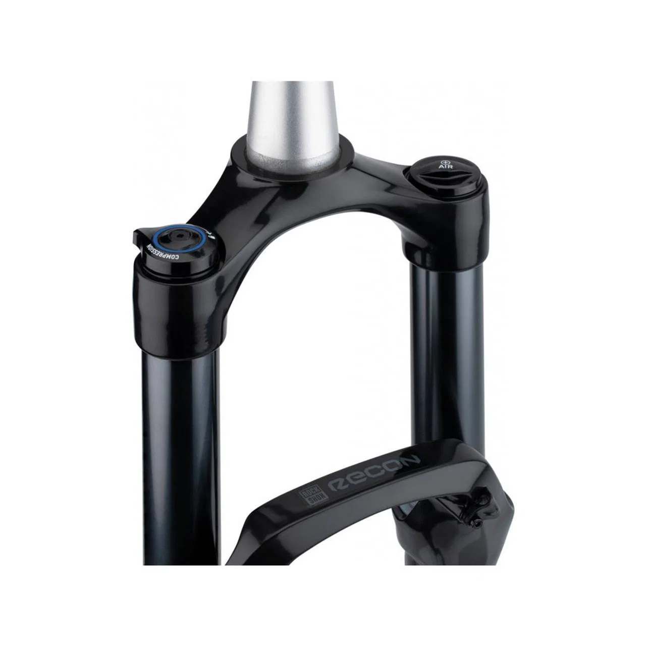 ROCKSHOX RECON SILVER RL 27,5" SoloAir Tapered Fork Axle 9x100 QR Black - Image 2