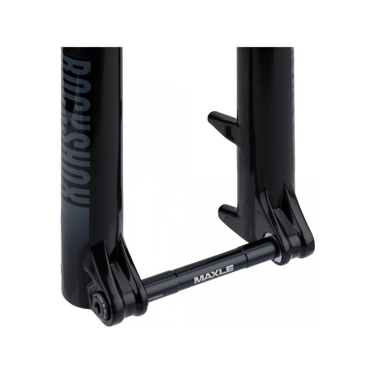 ROCKSHOX RECON SILVER RL 27,5" SoloAir Tapered Fork Axle 9x100 QR Black - Image 4