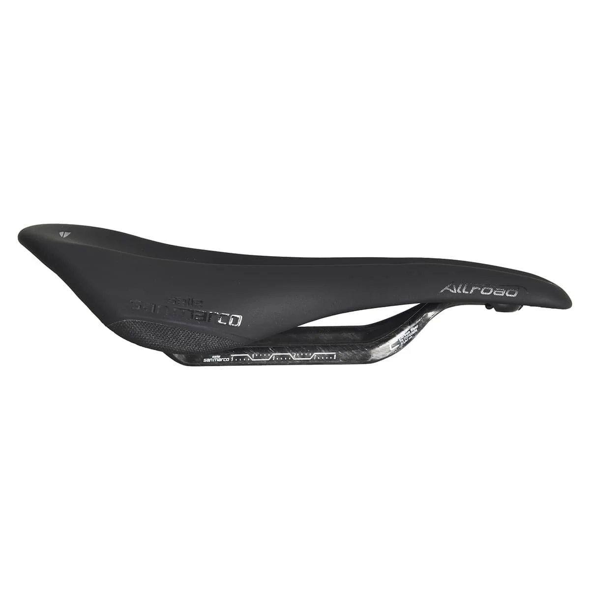SADDLE SADDLE SAN MARCO ALLROAD OPEN FIT CARBON FX WIDE Szyny karbonowe - Image 2