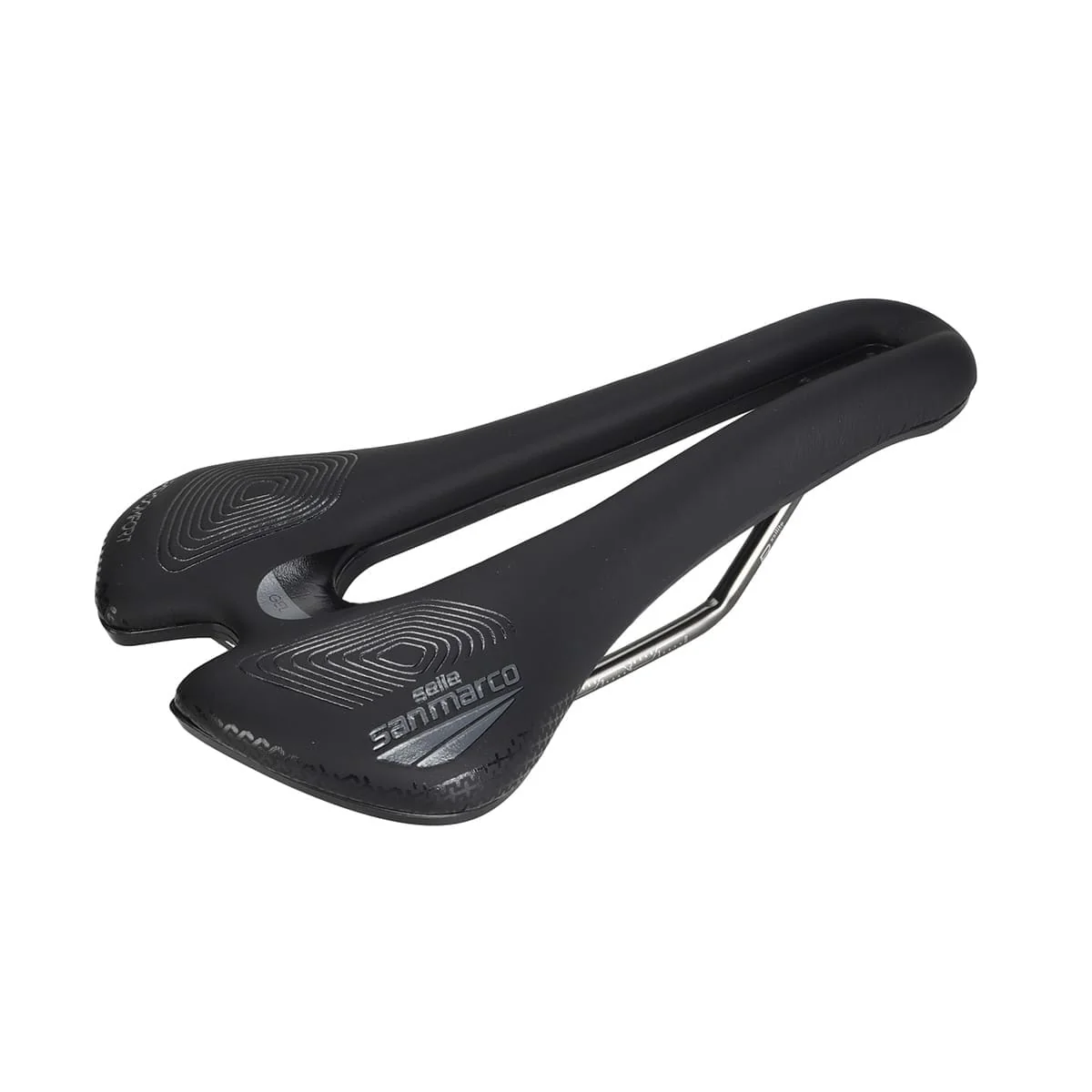 SADDLE SAN MARCO APSIDE SHORT SUPERCOMFORT OPEN-FIT RACING 139mm Szyny Manganowe - Image 2