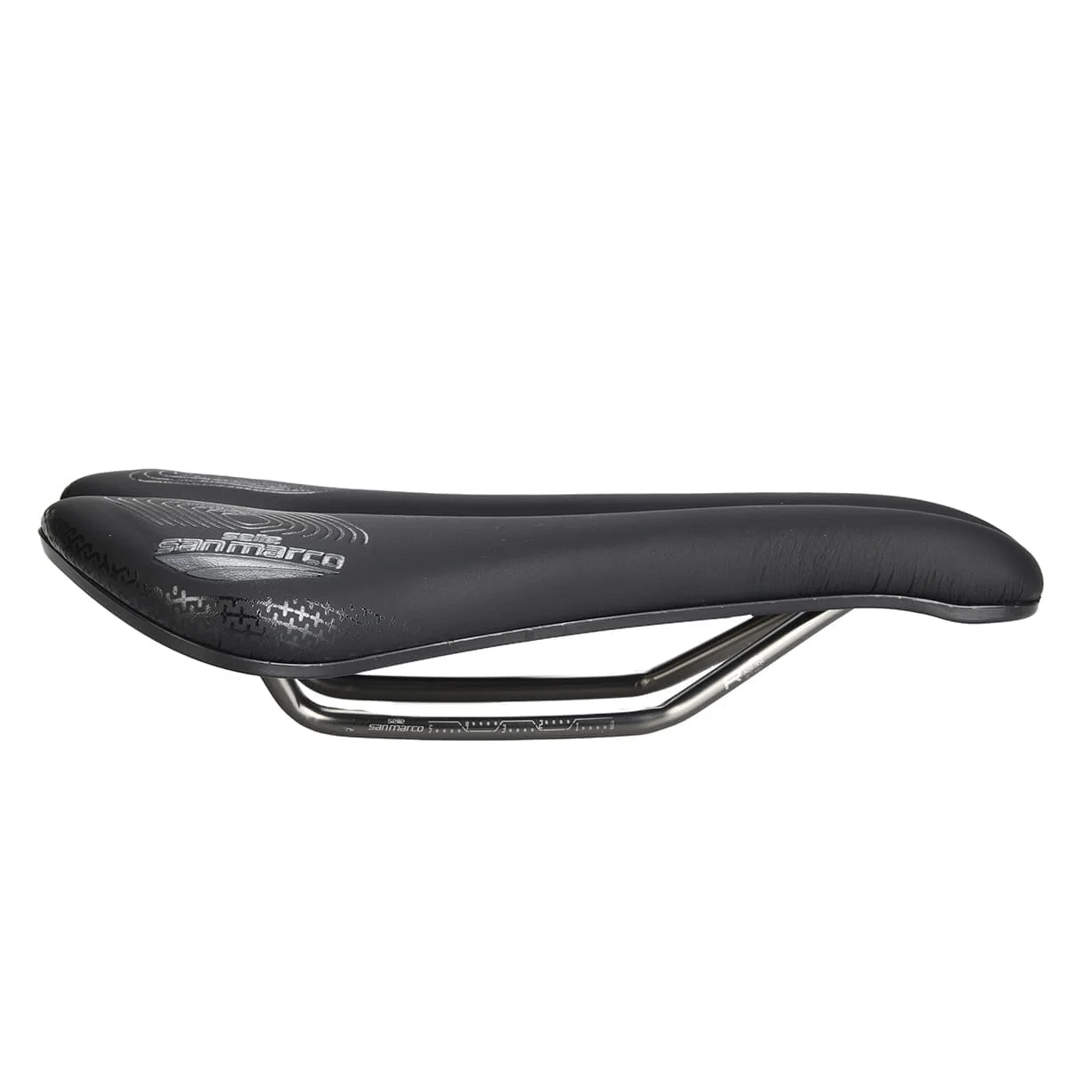SADDLE SAN MARCO APSIDE SHORT SUPERCOMFORT OPEN-FIT RACING 139mm Szyny Manganowe - Image 3