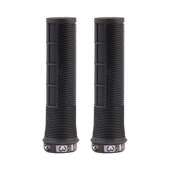 Czarne gripy SB3 RACE PL Lock-On 130 mm