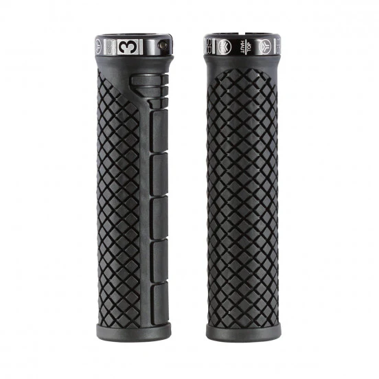 SB3 SHARK Lock-On Grips 132 mm czarny