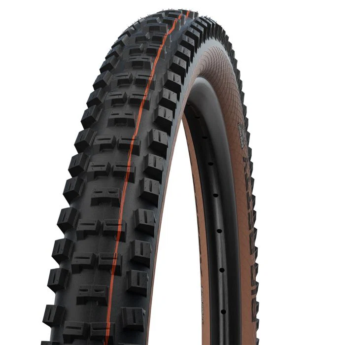 SCHWALBE BIG BETTY 29x2.40 ADDIX SOFT SUPERTRAIL Opona bezdętkowa, miękka, brązowa