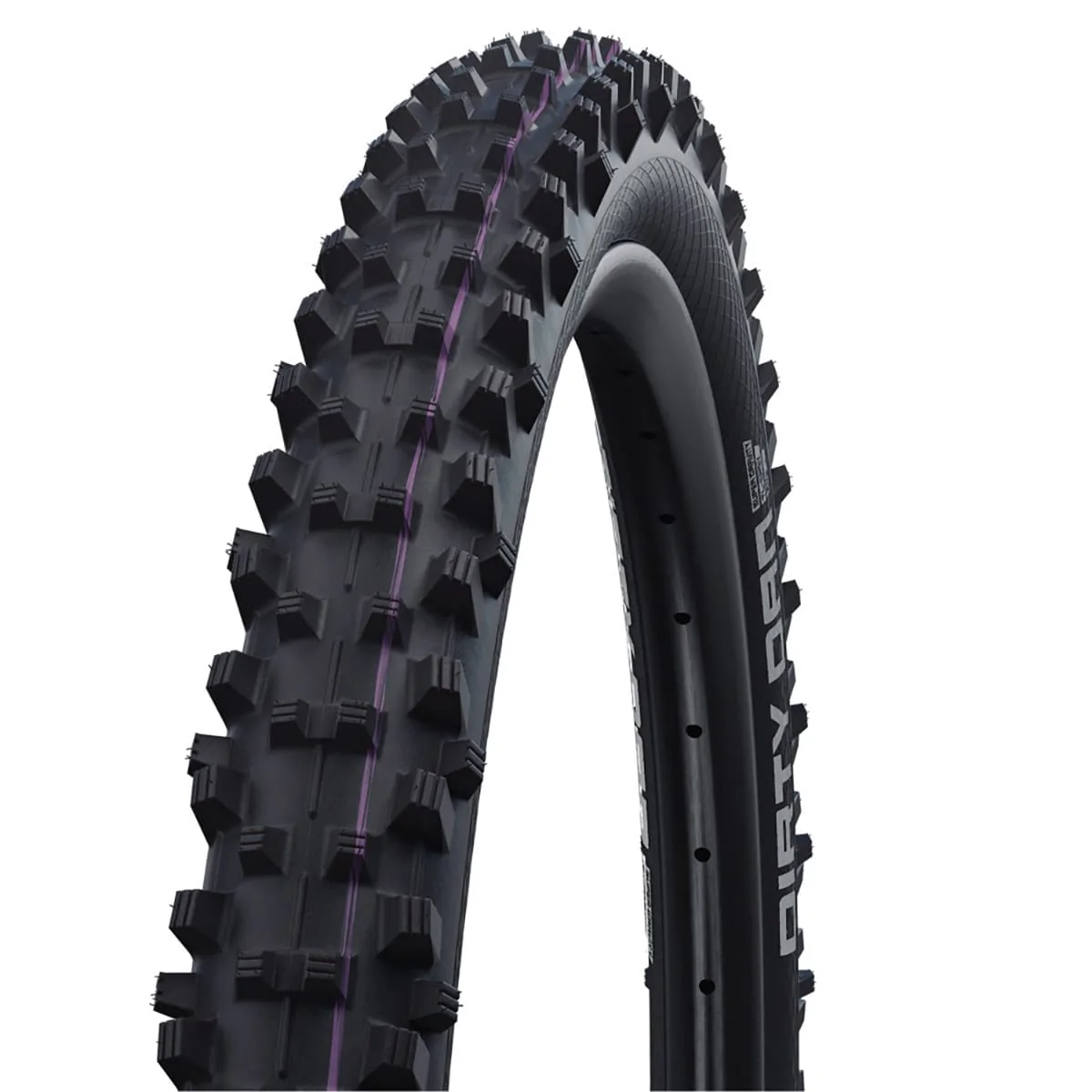 SCHWALBE DIRTY DAN 29x2.35 ADDIX ULTRASOFT SUPERDOWNHILL Tubeless Ready Miękka opona w kolorze czarnym