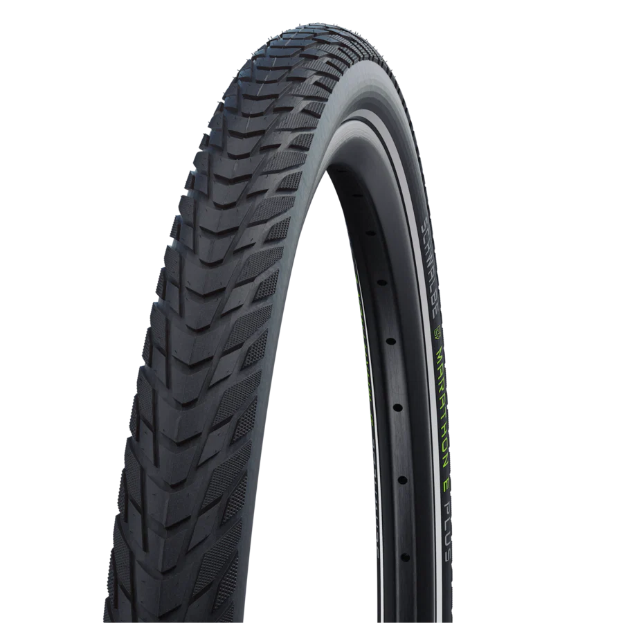 SCHWALBE MARATHON E-PLUS Wired ADDIX Smart DualGuard 27.5x2.00 Opona z dętką typu sztywny pręt