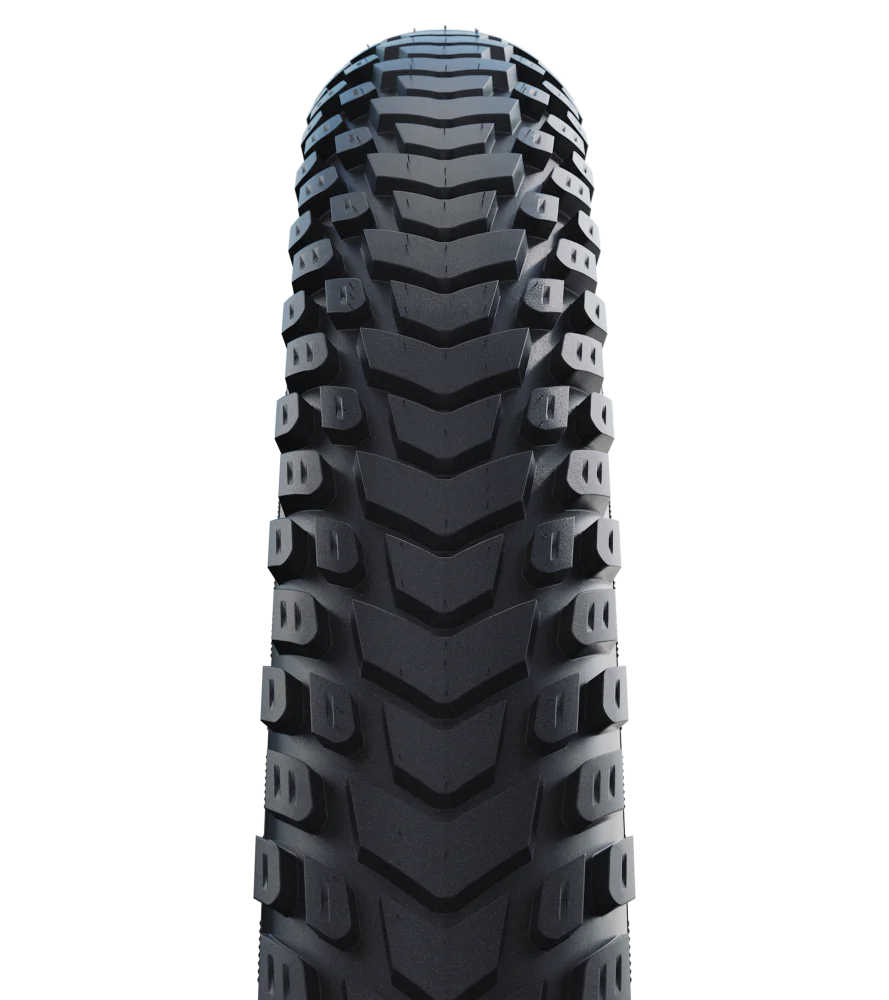 SCHWALBE MARATHON MONDIAL 650x57 ADDIX V-Guard Reflex TubeType Miękka opona czarna - Image 2