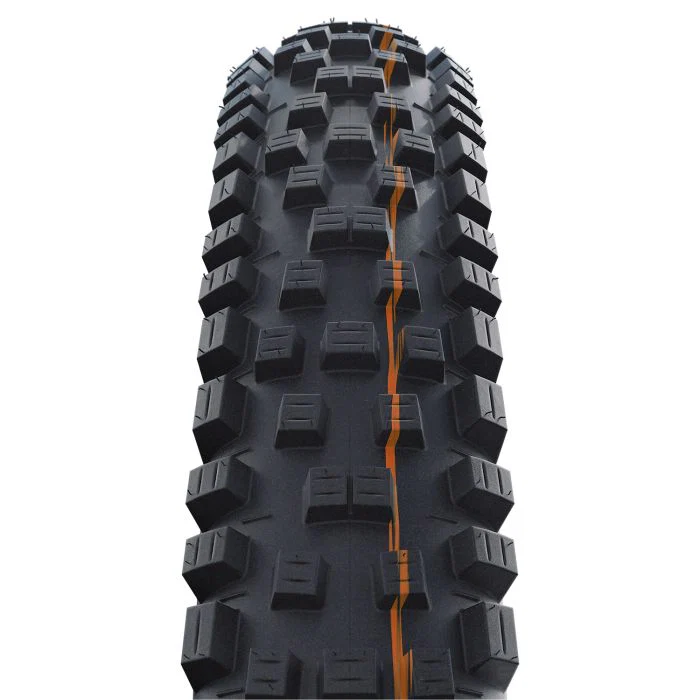 SCHWALBE NOBBY NIC 27.5x2.40 ADDIX SOFT SUPERGROUND Opona bezdętkowa, miękka, czarna - Image 2