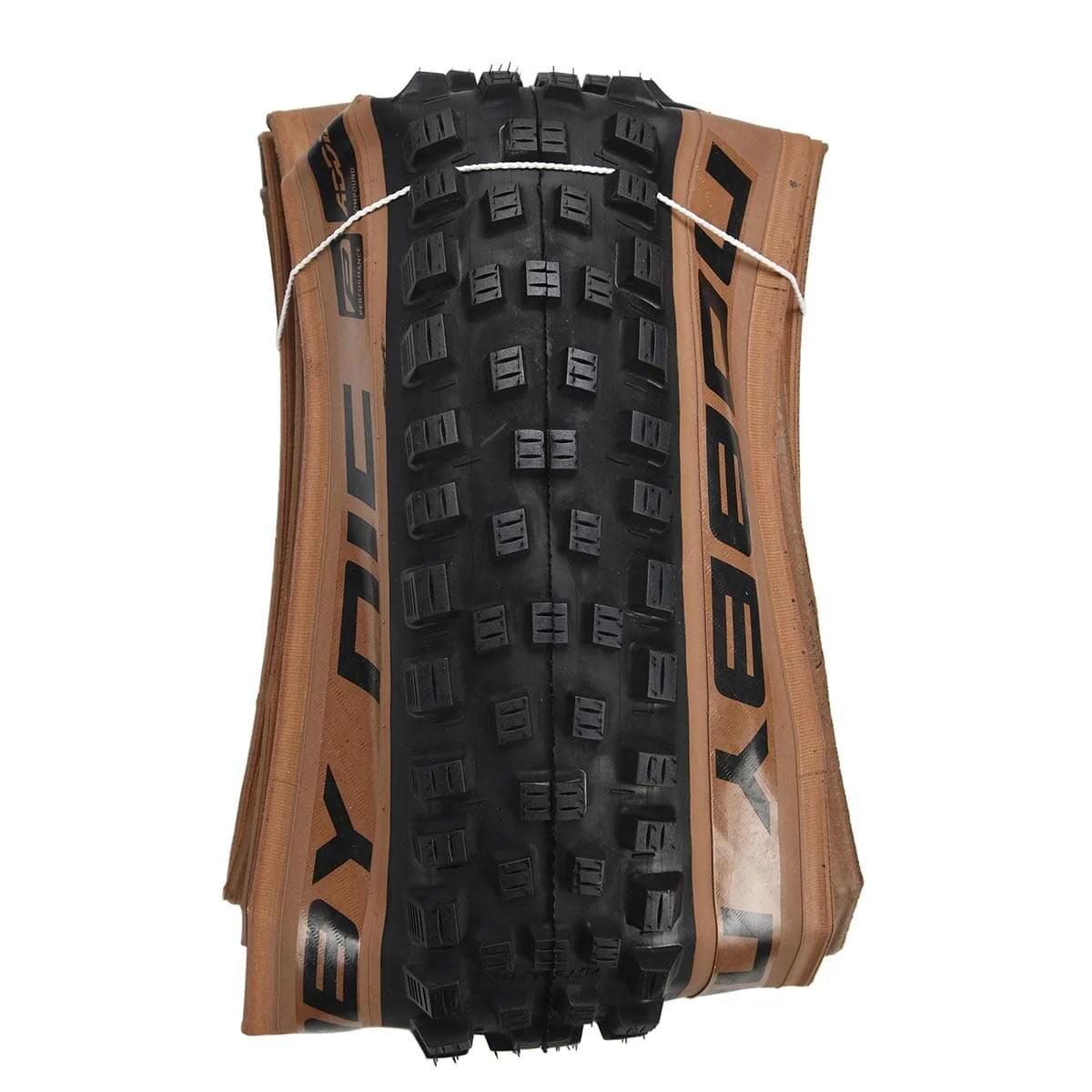 SCHWALBE NOBBY NIC 29x2.40 ADDIX PERFORMANCE opona dętkowa miękka czarna/brązowa - Image 2