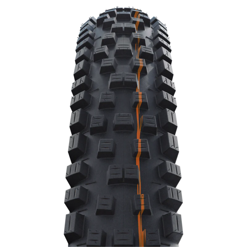 SCHWALBE NOBBY NIC 29x2.60 ADDIX SOFT SUPERTRAIL Opona bezdętkowa, miękka, czarna - Image 2