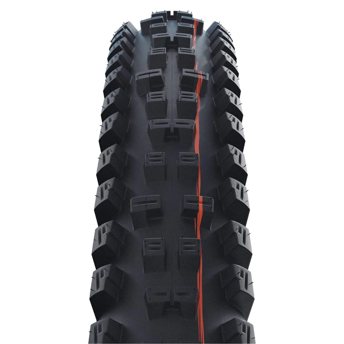 SCHWALBE TACKY CHAN 27.5x2.40 ADDIX SOFT SUPERGRAVITY Opona bezdętkowa, miękka, czarna - Image 2