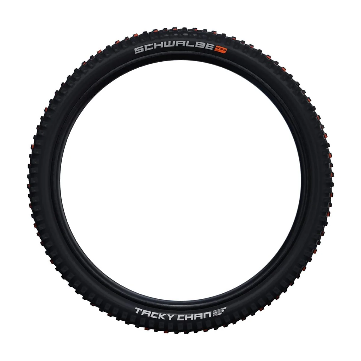 SCHWALBE TACKY CHAN 27.5x2.40 ADDIX SOFT SUPERGRAVITY Opona bezdętkowa, miękka, czarna - Image 3