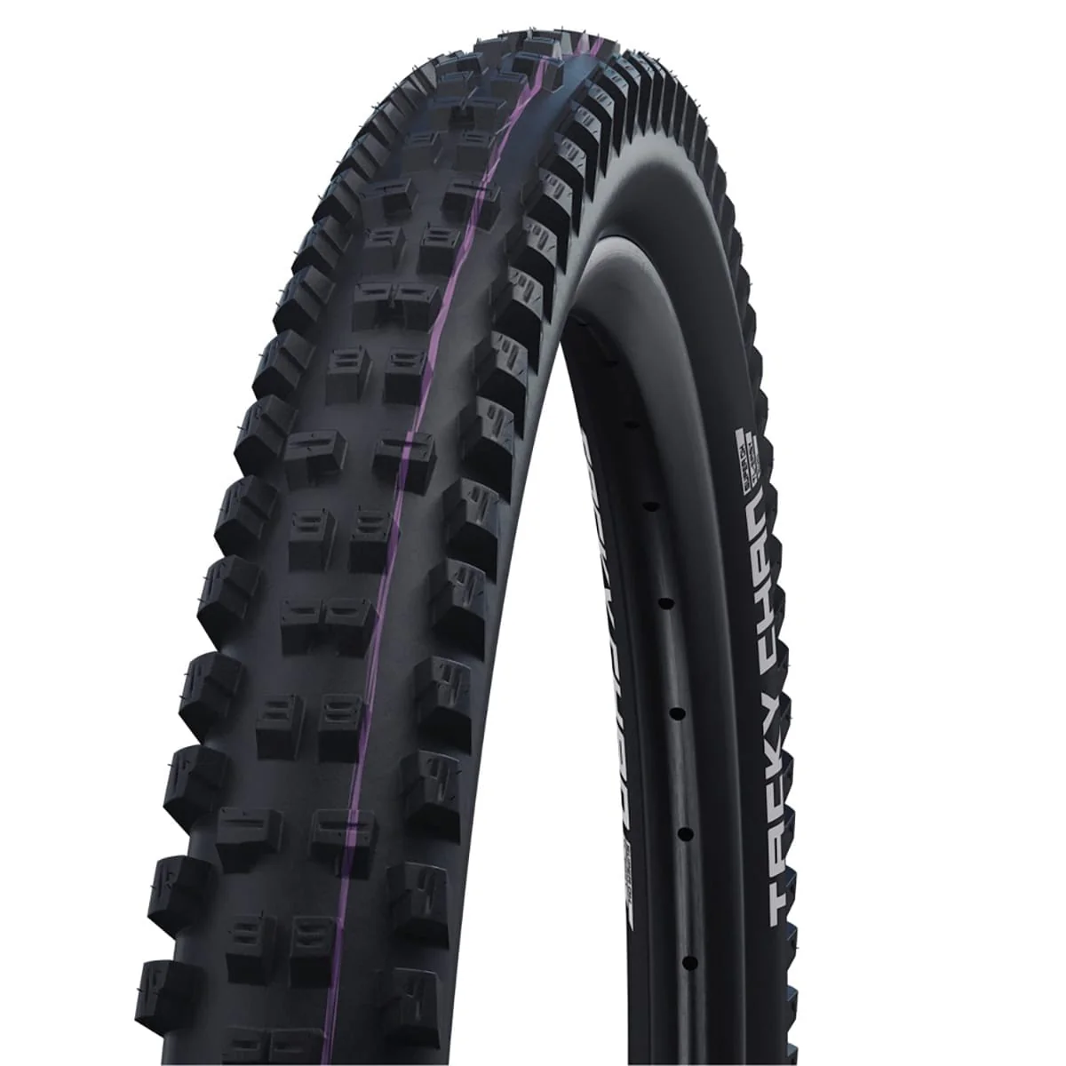 SCHWALBE TACKY CHAN 27.5x2.40 ADDIX ULTRASOFT SUPERDOWNHILL Opona bezdętkowa, miękka, czarna