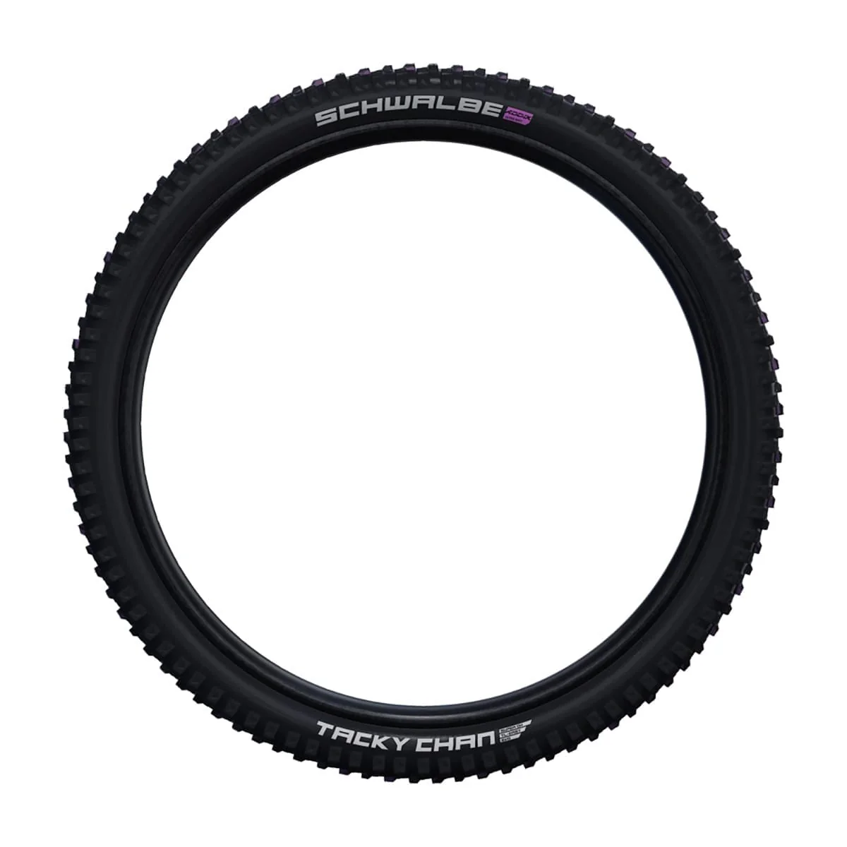 SCHWALBE TACKY CHAN 27.5x2.40 ADDIX ULTRASOFT SUPERDOWNHILL Opona bezdętkowa, miękka, czarna - Image 3