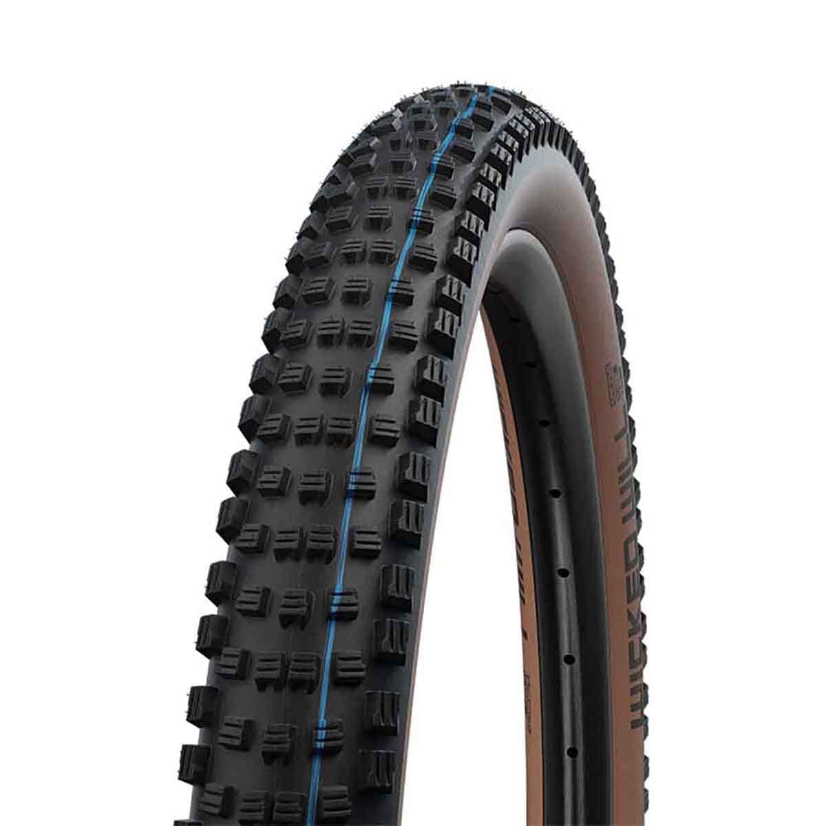 SCHWALBE WICKED WILL 27.5x2.40 ADDIX SPEEDGRIP SUPERRACE opona bezdętkowa miękka brązowa