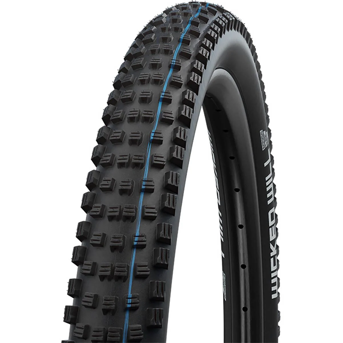 SCHWALBE WICKED WILL 27.5x2.40 ADDIX SPEEDGRIP SUPERTRAIL Opona bezdętkowa, miękka, czarna