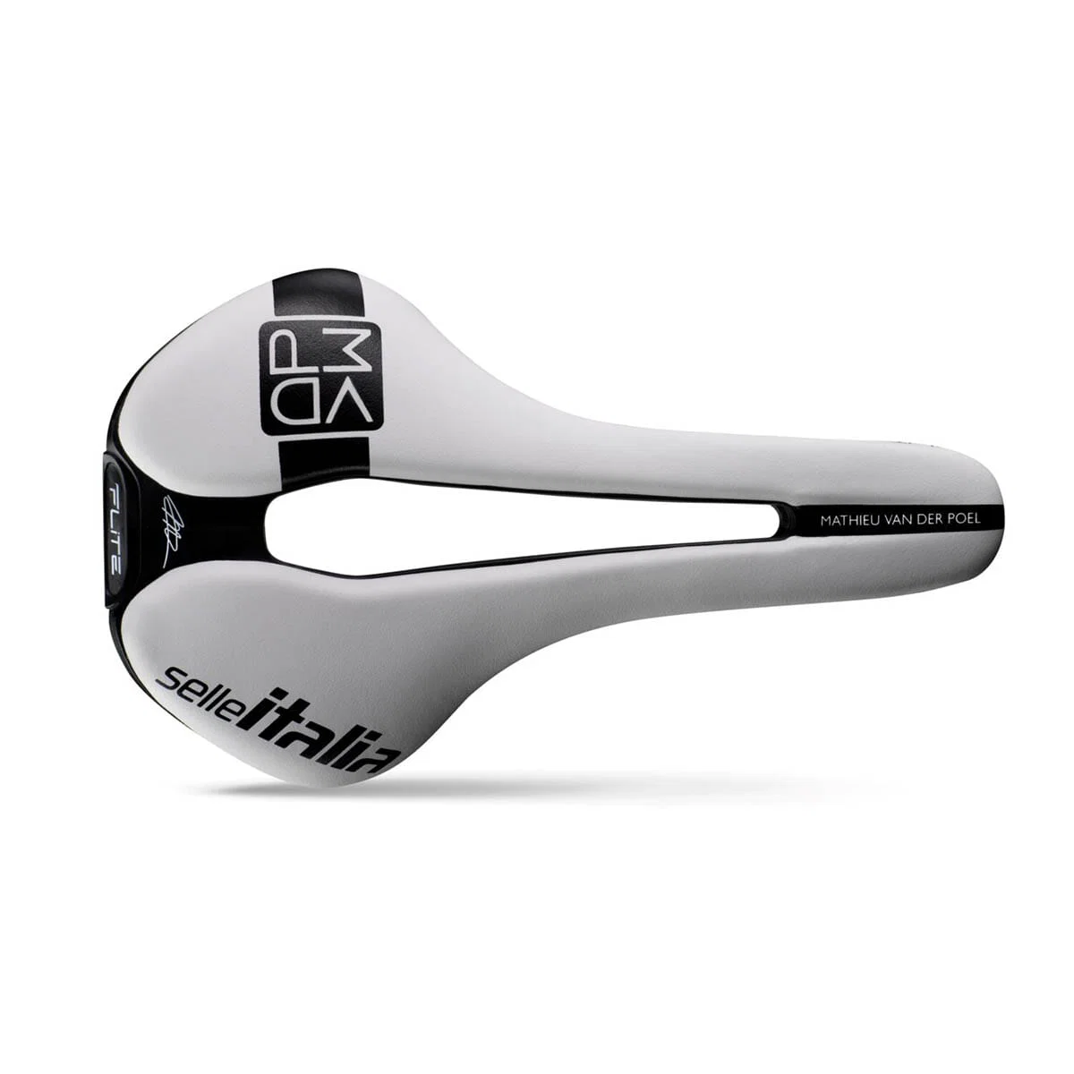 SELLE ITALIA FLITE BOOST SUPERFLOW L Carbon Rails - Mathieu VAN DER POEL Special Edition