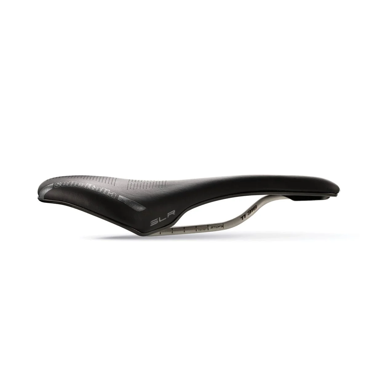 SELLE ITALIA SLR BOOST ENDURANCE SUPERFLOW L Szyny Ti316 czarny - Image 2