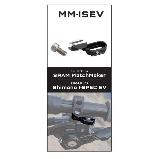 Adapter montażowy WOLF TOOTH ShiftMount MM-ISEV SRAM MatchMaker X Shifter > hamulec Shimano I-SPEC EV - Image 2