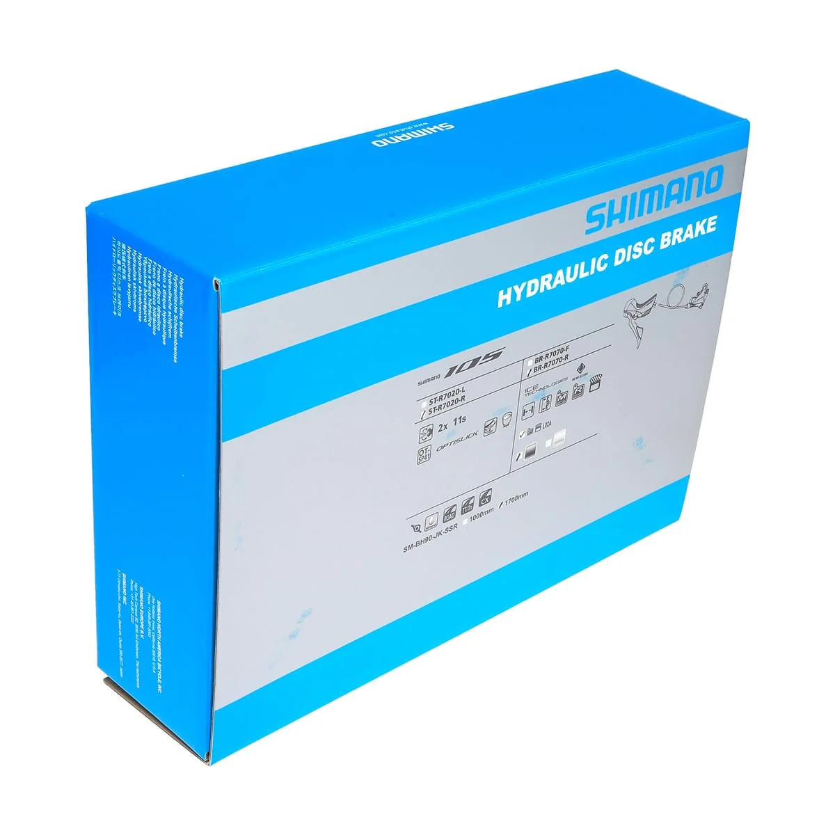 SHIMANO 105 R7020 11V z płaskim mocowaniem, dźwignią prostą bez tarczy i zaciskiem tylnym - Image 5