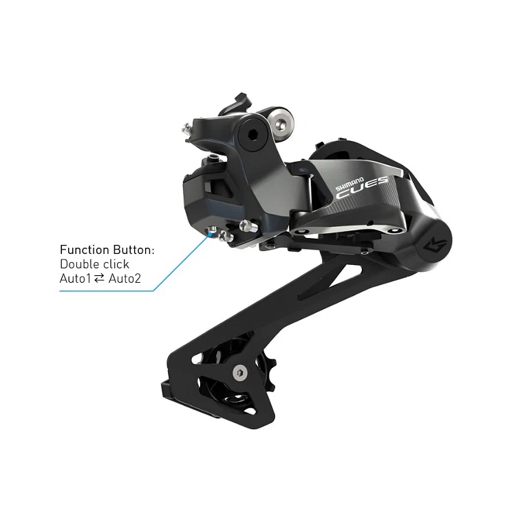 Przerzutka tylna SHIMANO CUES Di2 RD-U6070-GS Linkglide 11 Speed E-Bike ze średnim koszykiem - Image 5