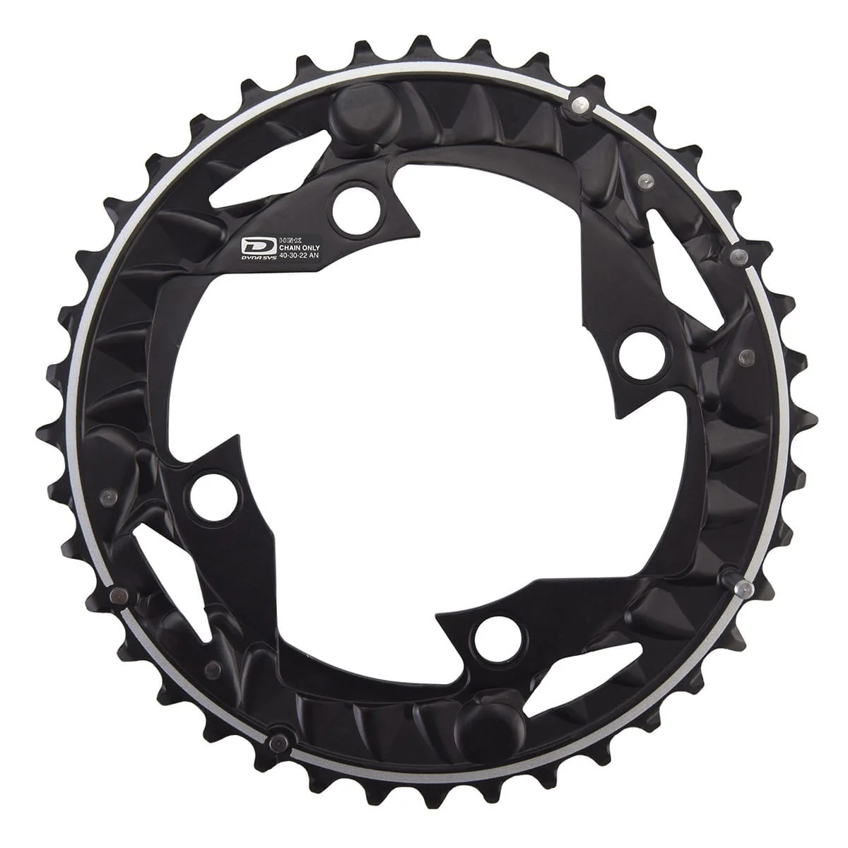 SHIMANO DEORE M612 10V Potrójna 4-otworowa zewnętrzna tarcza łańcuchowa 96 mm